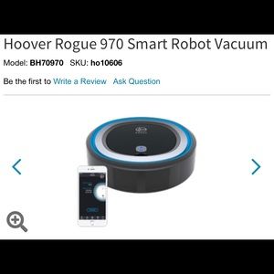 A Hoover smart vacuum